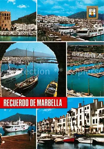 AK / Ansichtskarte Marbella_Andalucia Diversos aspectos Marbella_Andalucia
