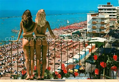 AK / Ansichtskarte Igea_Marina Scorcio panoramico Spiaggia Hotel Igea Marina