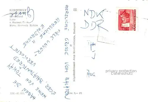 AK / Ansichtskarte Keszthely Strandbad Keszthely