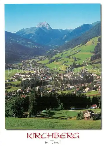 AK / Ansichtskarte Kirchberg_Tirol Blick ins Spertental mit Grossem Rettenstein Kirchberg Tirol