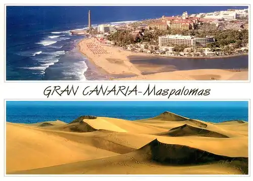 AK / Ansichtskarte Maspalomas Fliegeraufnahme Duenen Maspalomas