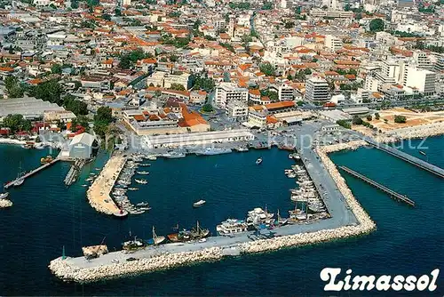 AK / Ansichtskarte Limassol Fliegeraufnahme Limassol