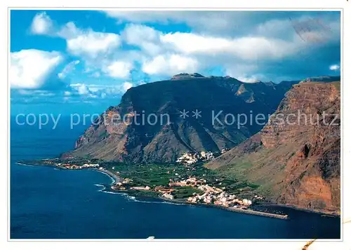 AK / Ansichtskarte Valle_Gran_Rey Vista aerea 