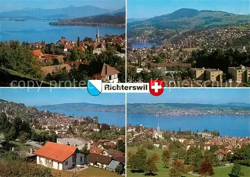 AK / Ansichtskarte Richterswil am Zuerichsee Panorama Richterswil