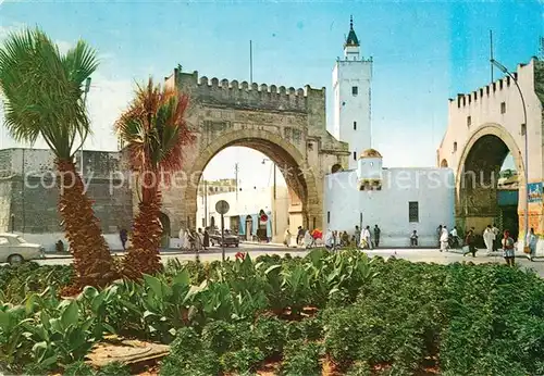 AK / Ansichtskarte Tunis Bab El Khadra Tunis
