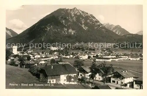 AK / Ansichtskarte Reutte_Tirol Panorama Tauern Reutte Tirol