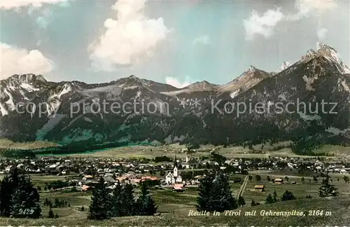 AK / Ansichtskarte Reutte_Tirol Panorama Gehrenspitze Reutte Tirol