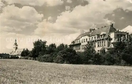 AK / Ansichtskarte Dolni_Bludovice Kirche Panorama 
