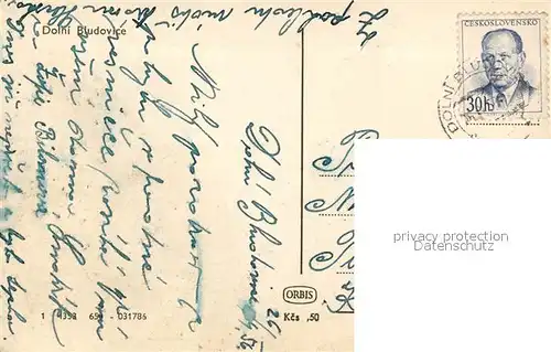 AK / Ansichtskarte Dolni_Bludovice Kirche Panorama 