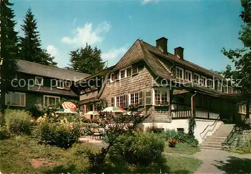 AK / Ansichtskarte Willingen_Sauerland Stryckhaus Hotel Caf Willingen_Sauerland