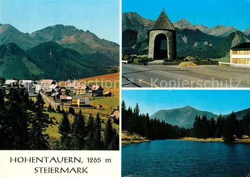 AK / Ansichtskarte Hohentauern Steiermark Hohentauern