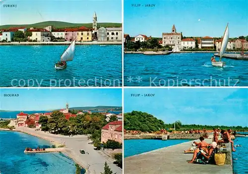 AK / Ansichtskarte Filip_Jakov Biograd Turanj Filip Jakov