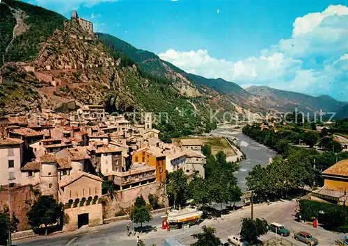 AK / Ansichtskarte Entrevaux avec le Var Entrevaux