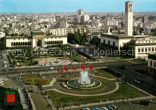 AK / Ansichtskarte Casablanca United Nations Square Casablanca