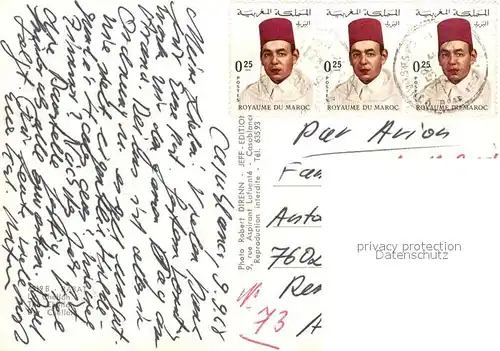 AK / Ansichtskarte Rabat_Marokko Der Chellah Rabat Marokko