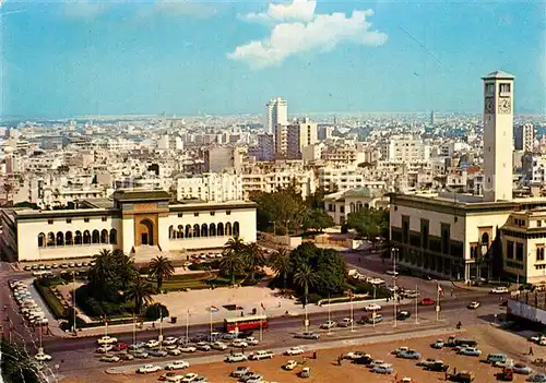 AK / Ansichtskarte Casablanca Place des Nations Unies Casablanca