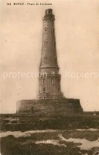 AK / Ansichtskarte Leuchtturm_Lighthouse Royan Phare de Cordouan  