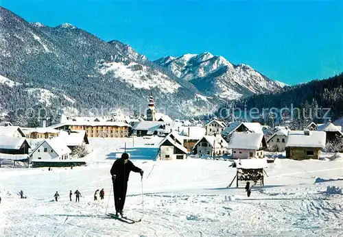 AK / Ansichtskarte Kranjska_Gora Winterlandschaft Skifahrer  Kranjska Gora