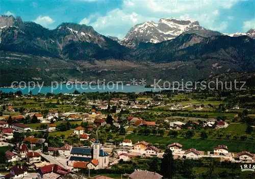 AK / Ansichtskarte Saint Jorioz Panorama Lac Lanfon Tournette Saint Jorioz