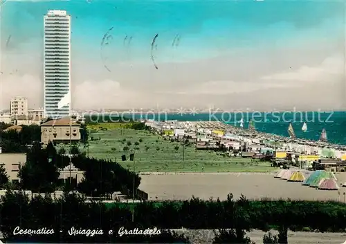 AK / Ansichtskarte Cesenatico Spiaggia Grattacielo Cesenatico