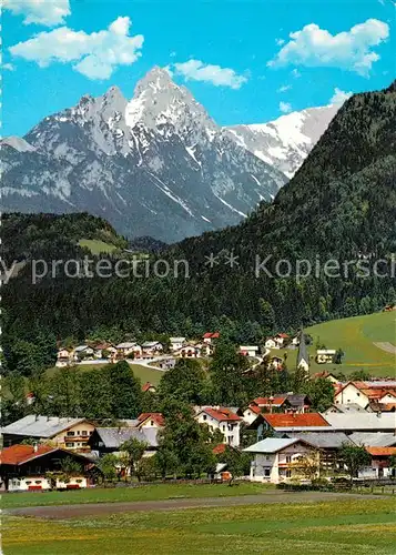 AK / Ansichtskarte Bad_Haering_Tirol Panorama Wilder Kaiser Bad_Haering_Tirol