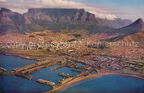 AK / Ansichtskarte Cape_Town_Kaapstad_Kapstadt Fliegeraufnahme Cape_Town
