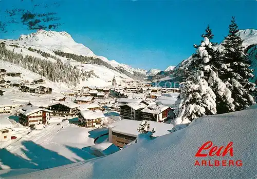 AK / Ansichtskarte Lech_Vorarlberg Winterlandschaft Lech Vorarlberg