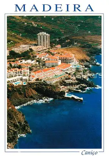 AK / Ansichtskarte Canico Fliegeraufnahme Canico