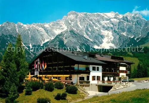 AK / Ansichtskarte Dienten_Hochkoenig Alpengasthof Hotel uebergossene Alm Dienten Hochkoenig