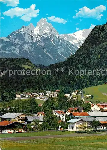AK / Ansichtskarte Bad_Haering_Tirol Panorama Wilder Kaiser Bad_Haering_Tirol