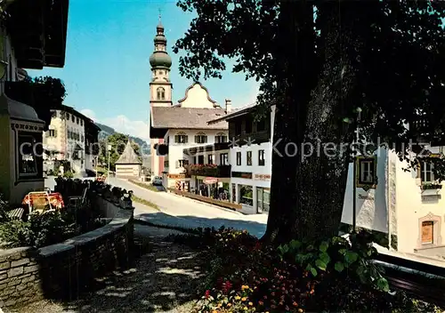 AK / Ansichtskarte Oberau_Wildschoenau_Tirol Kirche Ortsansicht Oberau_Wildschoenau_Tirol