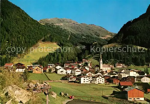 AK / Ansichtskarte Ischgl Panorama Paznauntal Ischgl