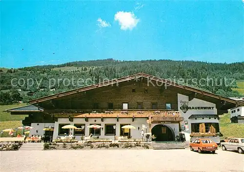 AK / Ansichtskarte Hinterglemm_Saalbach Cafe Restaurant Lengauerwirt Zur Tenne Hinterglemm_Saalbach