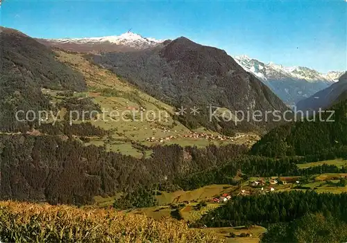 AK / Ansichtskarte Jerzens Panorama Pitztal Jerzens