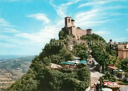 AK / Ansichtskarte San_Marino_Repubblica I und II Torre San_Marino_Repubblica
