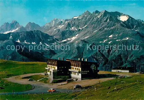 AK / Ansichtskarte Grossglockner Hochalpenstrasse Wallack Haus Schobergruppe Grossglockner