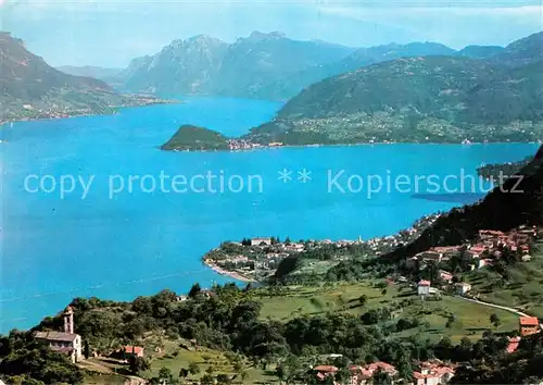 AK / Ansichtskarte Menaggio_Lago_di_Como Bellaggio Panorama Menaggio_Lago_di_Como