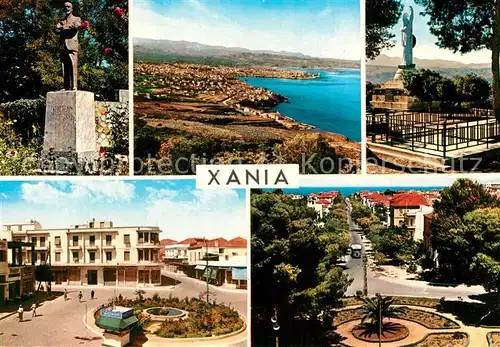 AK / Ansichtskarte Canea_Chania Stadtansichten Denkmal Statue 