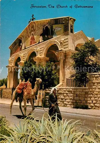 AK / Ansichtskarte Jerusalem_Yerushalayim Church of Gethsemane Jerusalem_Yerushalayim