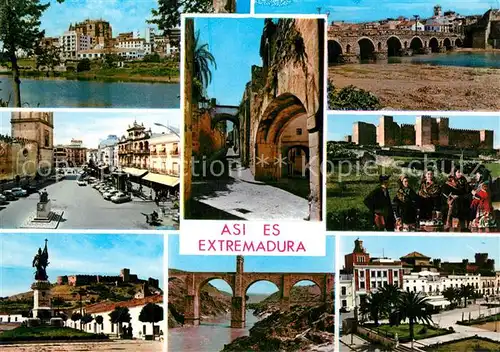 AK / Ansichtskarte Badajoz Ansichten Extremadura Badajoz