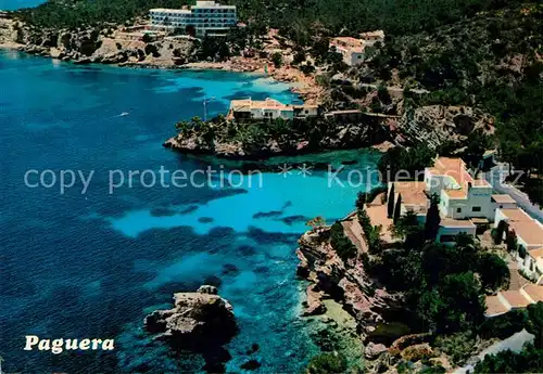 AK / Ansichtskarte Paguera_Mallorca_Islas_Baleares Fliegeraufnahme Paguera_Mallorca