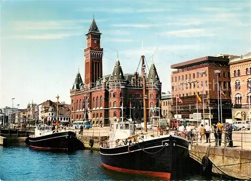 AK / Ansichtskarte Haelsingborg Fiskebata Haelsingborg