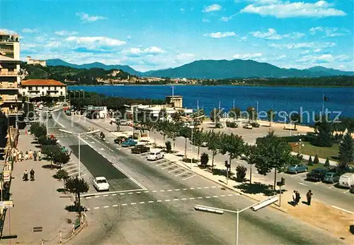 AK / Ansichtskarte Arona_Lago_Maggiore Seepanorama Arona_Lago_Maggiore