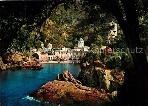AK / Ansichtskarte San_Fruttuoso_di_Camogli Malerwinkel San_Fruttuoso_di_Camogli