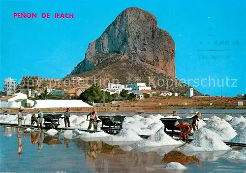 AK / Ansichtskarte Calpe Meeressalzgewinnung Calpe