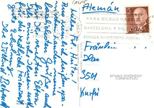 AK / Ansichtskarte Calpe Meeressalzgewinnung Calpe