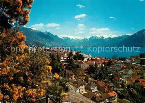 AK / Ansichtskarte Locarno_Lago_Maggiore Panorama Locarno_Lago_Maggiore