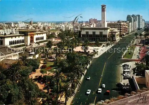 AK / Ansichtskarte Casablanca Venue Hassan der 2. Casablanca
