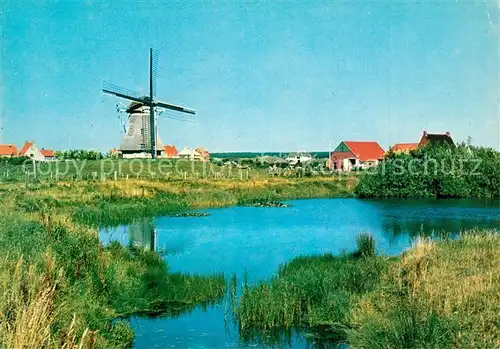 AK / Ansichtskarte Ameland De molen te Nes Ameland
