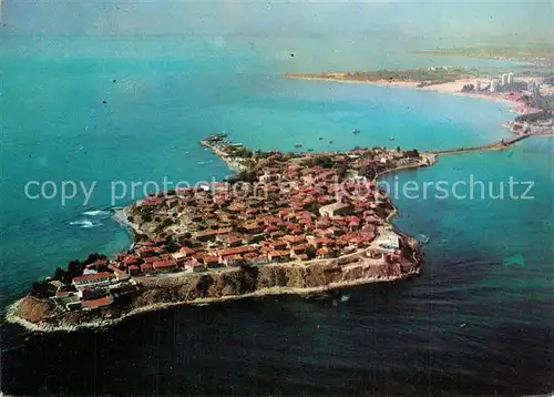 AK / Ansichtskarte Nessebar_Nessebyr Fliegeraufnahme Nessebar Nessebyr